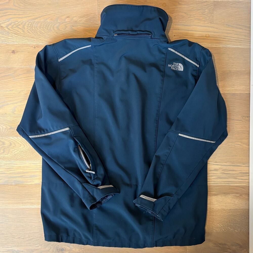 The North Face Storm Peak Triclimate Jacket Shell No Hood Navy Mens Size Large - Picture 6 of 11